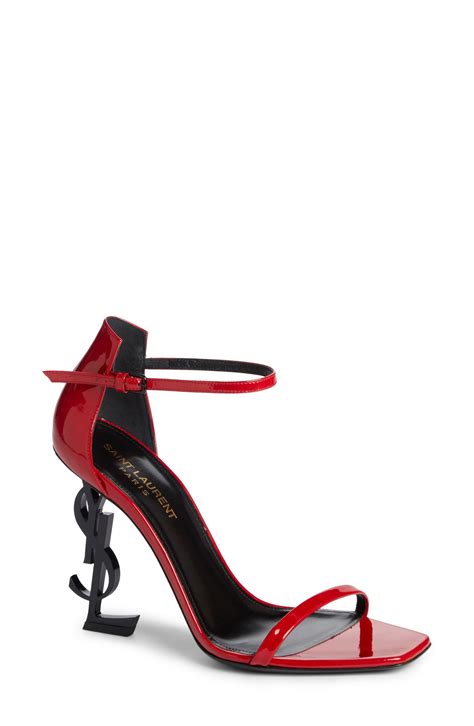 ysl heels red